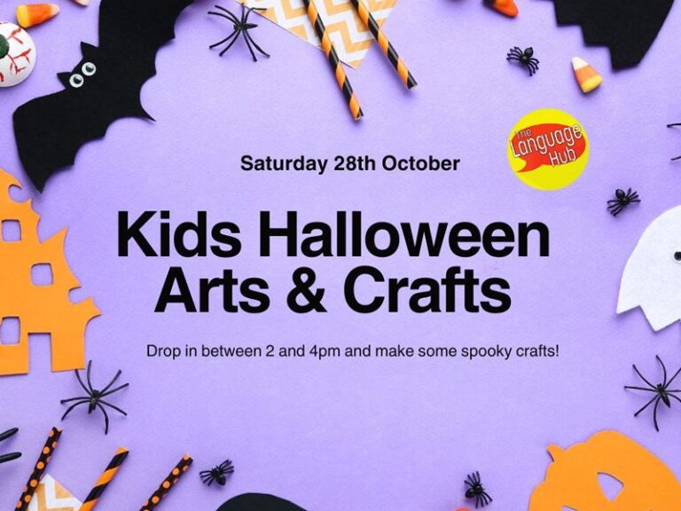 Kids Hallowe’en Art & Crafts With Snacks