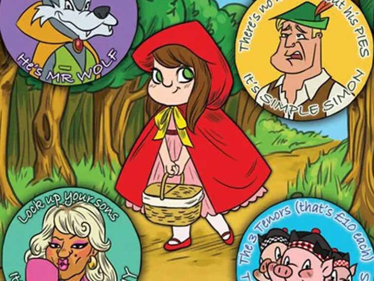 Little Red Riding Hood Scottish Mask Centre