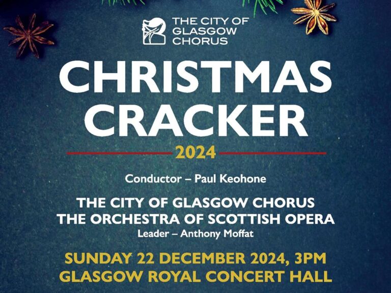 City of Glasgow Chorus Christmas Cracker