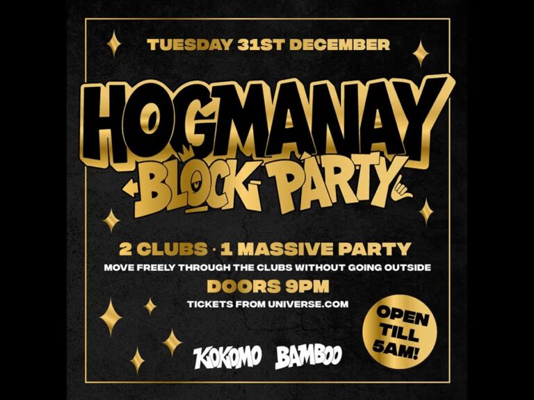 Kokomo Glitterball Hogmanay