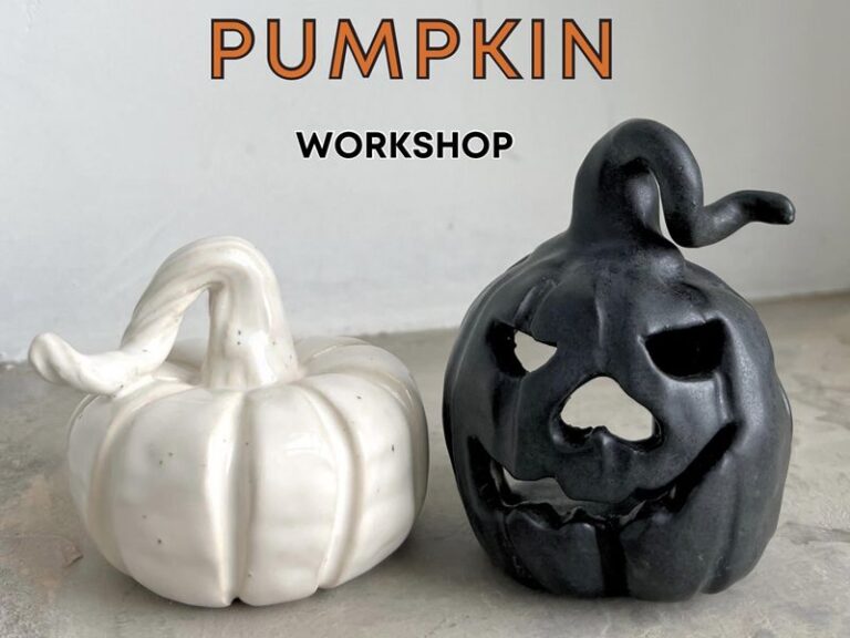 Ceramic Pumpkin Workshop