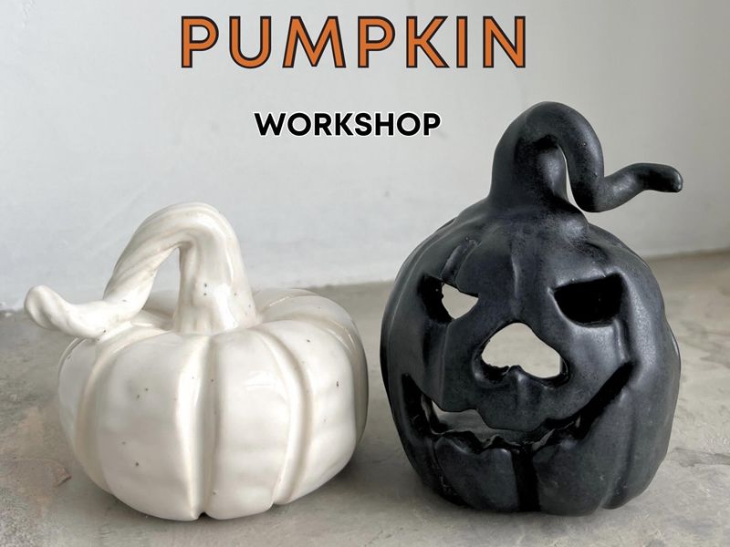 Ceramic Pumpkin Workshop