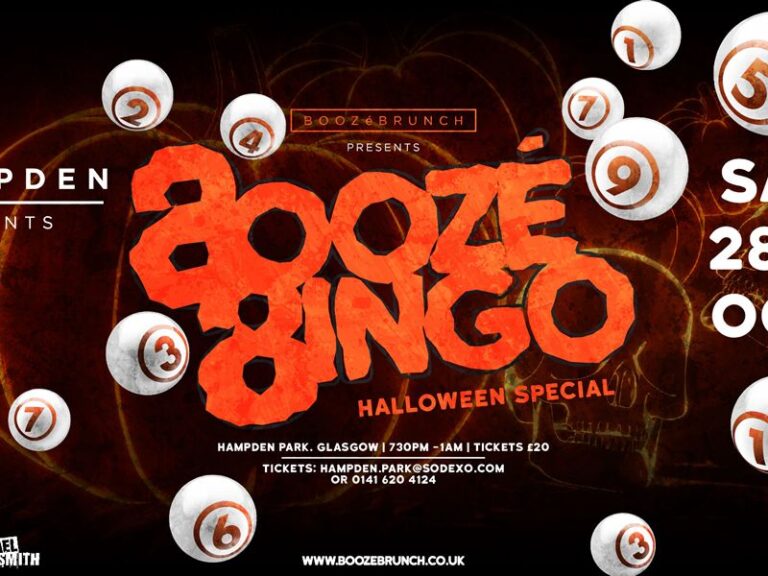 Halloween Boozé Bingo