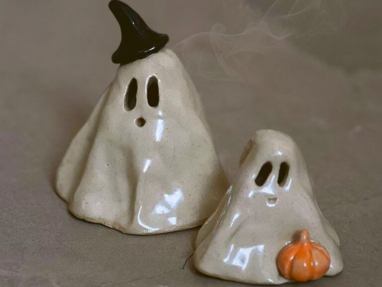 Hand-Building Ghost Incense Burner