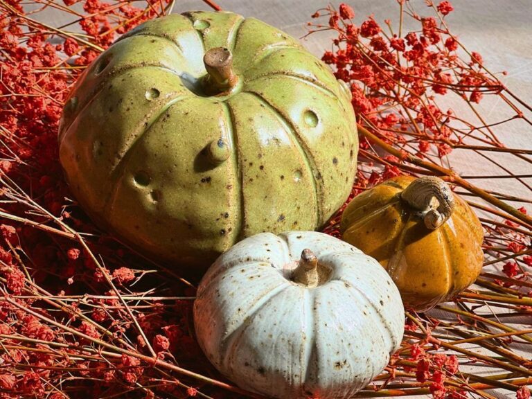 Hand-Building Pottery Pumpkins