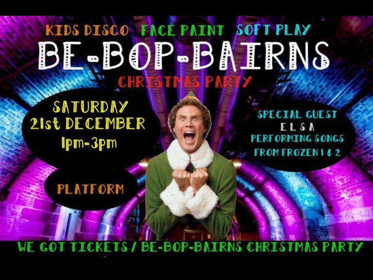 Be-Bop Bairns Christmas Party