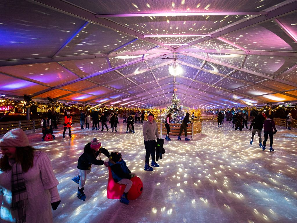 Ice Skating at George Square