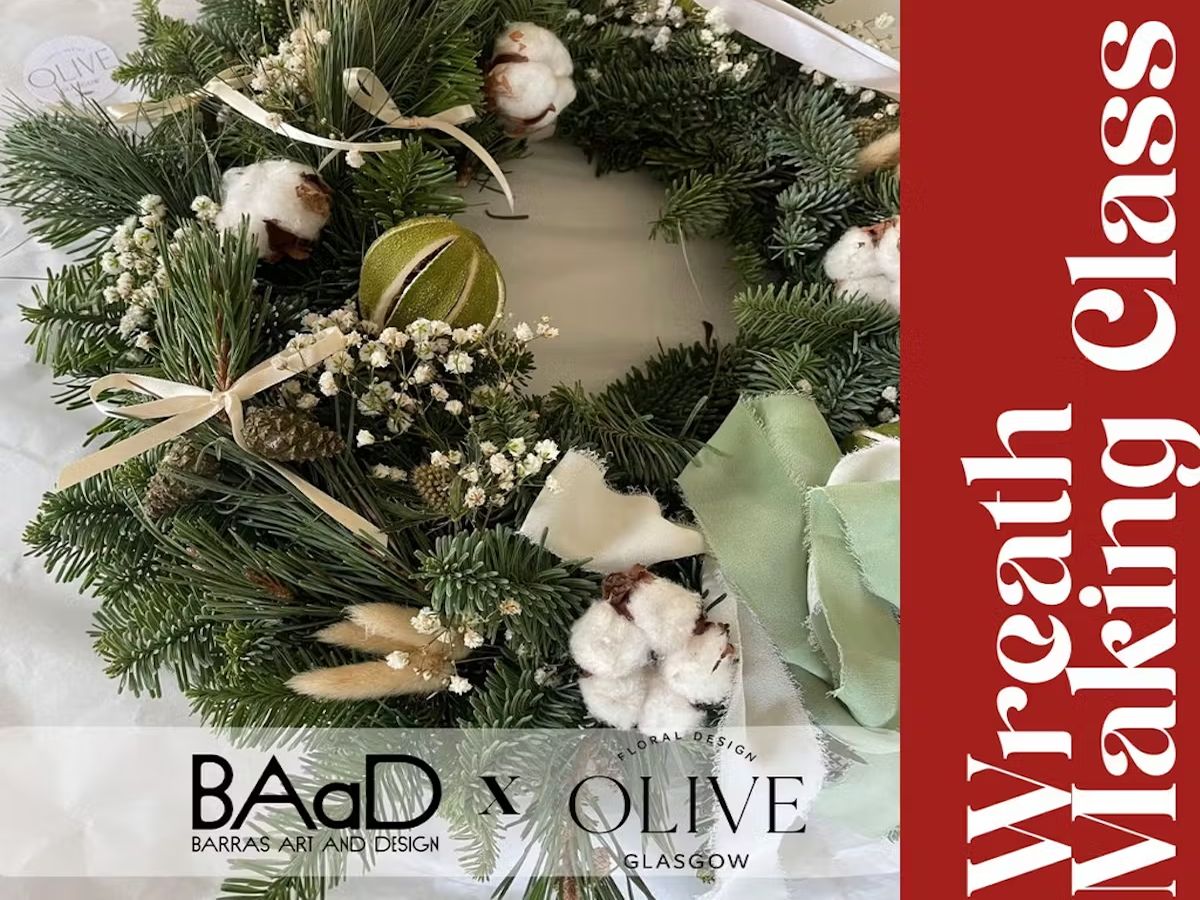 Festive Wreath Masterclass @ BAaD
