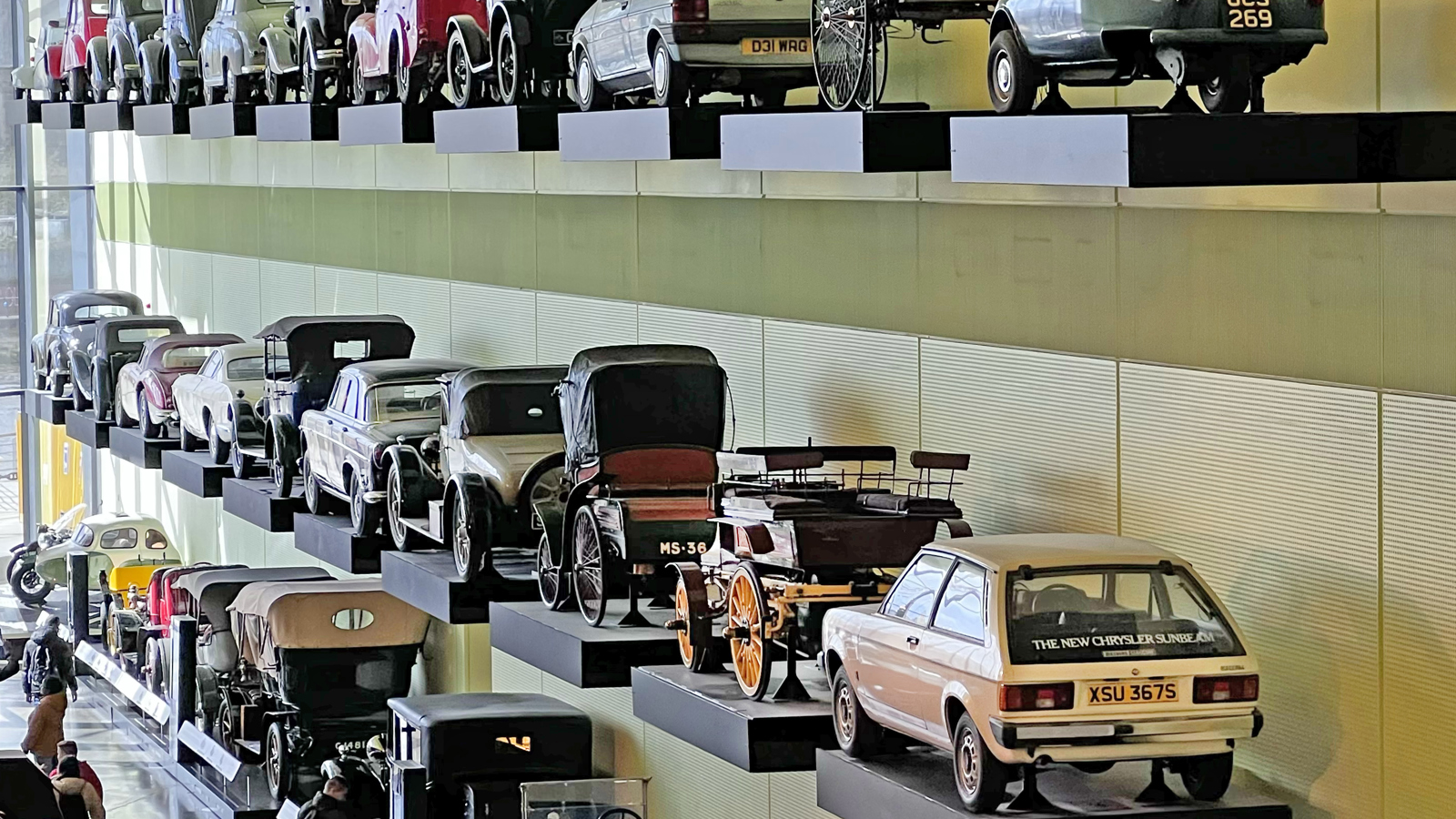 Riverside Museum - Car Wall