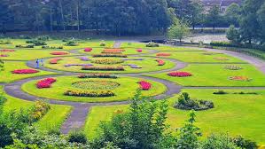 Victoria Park - flower garden