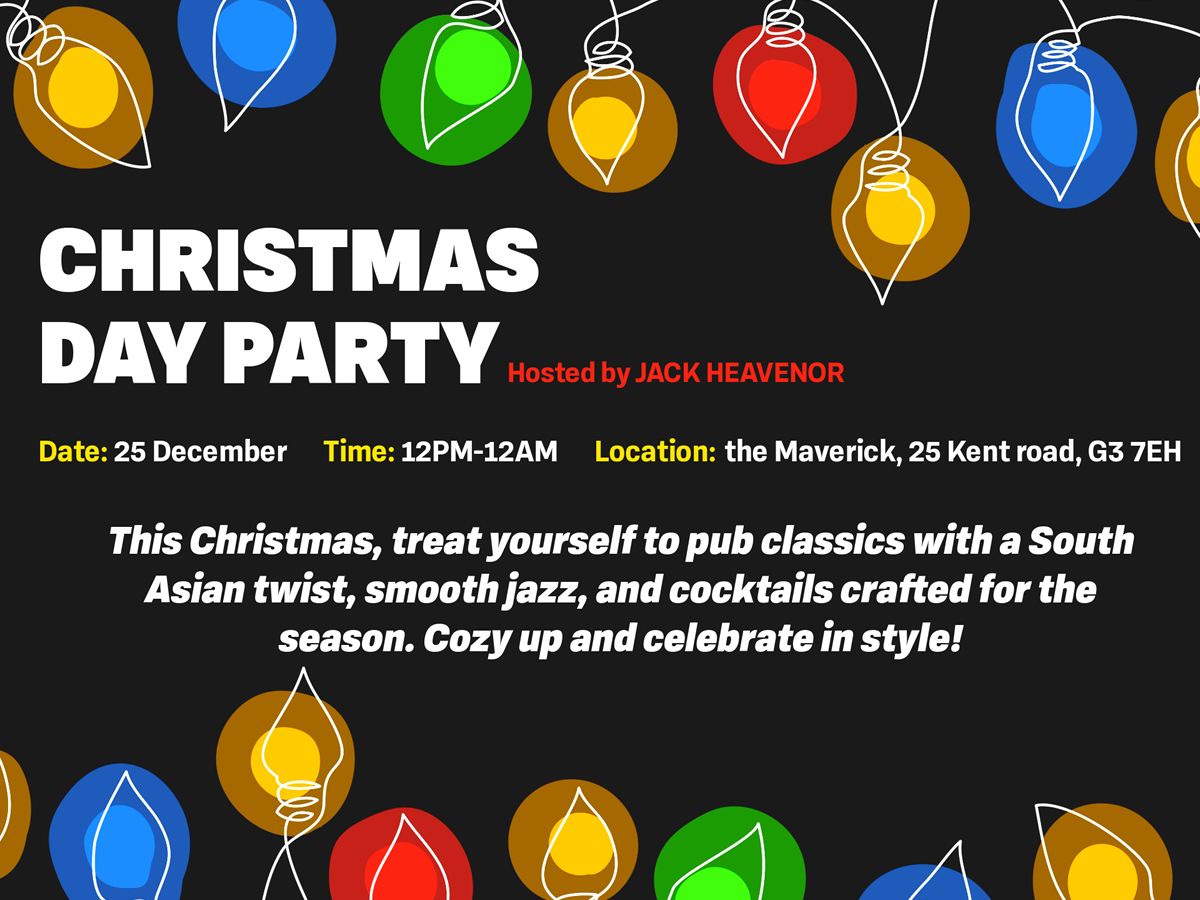 Christmas Day Party at the Maverick